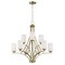 Maxim Lighting Deven 9-Light Chandelier 20036SWSBR - alternate 1